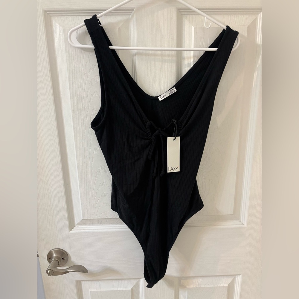 Dex Black Bodysuit-‎ NWT
